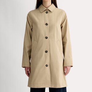 Everlane The Mac Coat - Cornstarch, Size Small